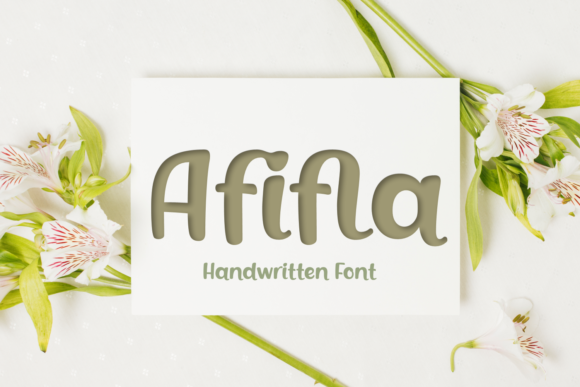 Afifla: The Handwritten Typeface That Boosts Social Campaign Engagement