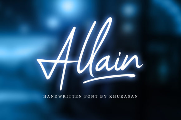 Allain: The Elegant Handwritten Font for Scroll-Stopping Campaigns