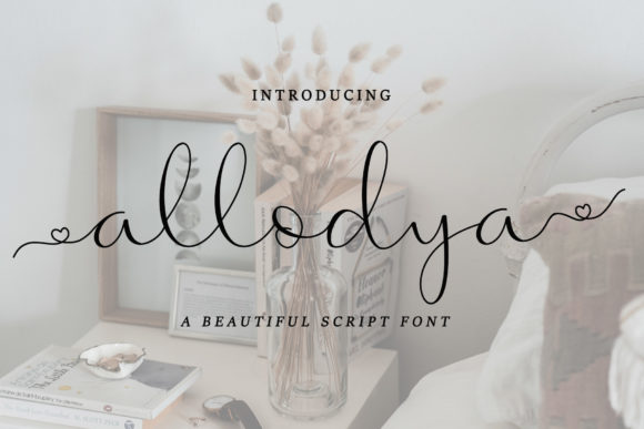 Allodya: The Elegant Handwritten Typeface for Polished Brand Identity