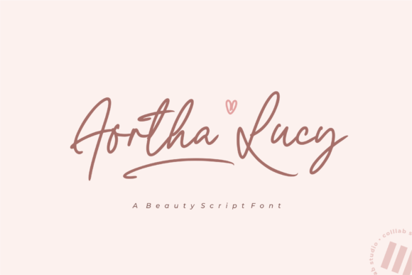 Aortha Lucy: The Handwritten Font for Cohesive Brand Identity