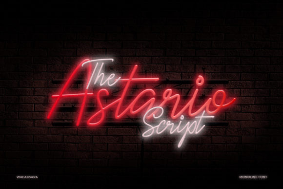 Astario: The Timeless Handwritten Font for Elegant Craft Projects