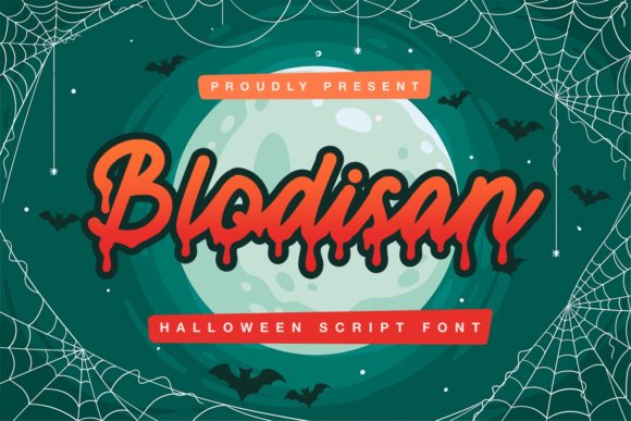 Blodisan: A Spooky Handwritten Typeface for Editorial Design
