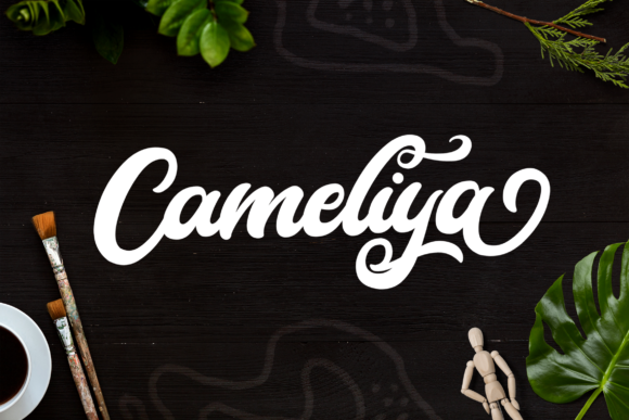 Cameliya: The Retro Bold Script Font for Scroll-Stopping Social Media Graphics