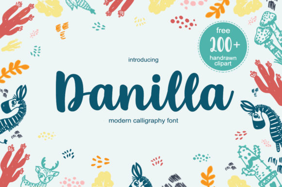 Danilla: A Sweet Script Font for Elegant Web Design