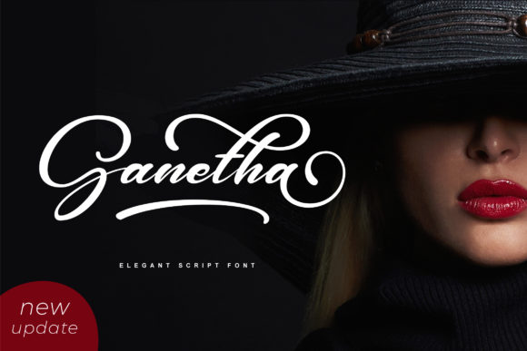 Ganetha Typeface Review: Elevating Social Campaigns with Elegant Script Design