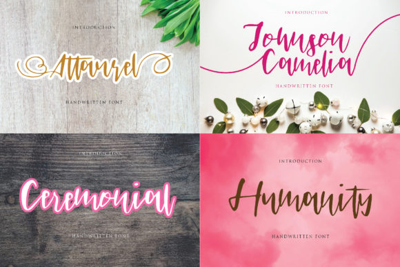 Johnson Camelia: A Handwritten Font for Modern Brand Identity