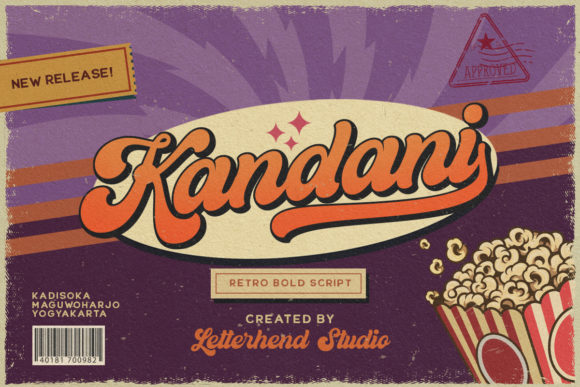 Kandani Typeface Review: A Vintage Script for Editorial Design