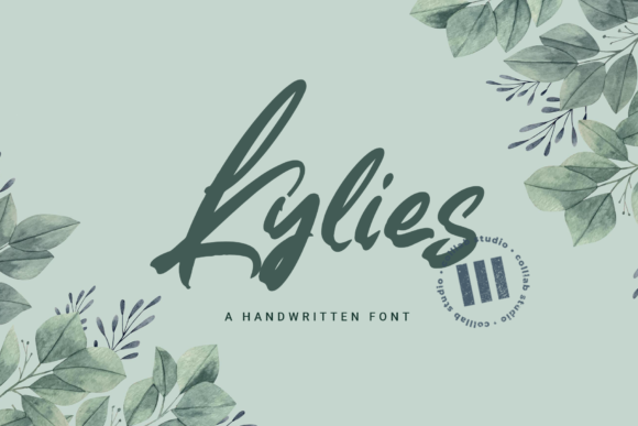 Kylies: The Handwritten Typeface for Polished Small Business Branding