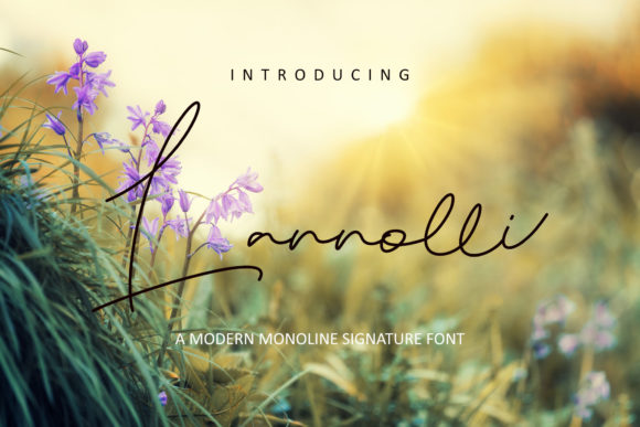 Lannolli: The Script Typeface That Elevates Campaign Visuals