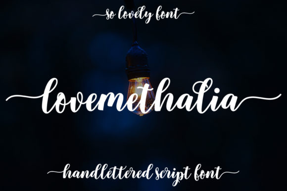 Lovemethalia: The Elegant Script Font for Boutique Branding