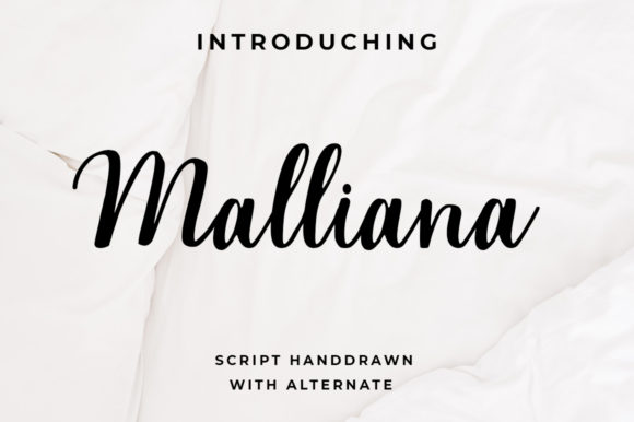 Malliana Script Font: Elevate Your Brand Identity