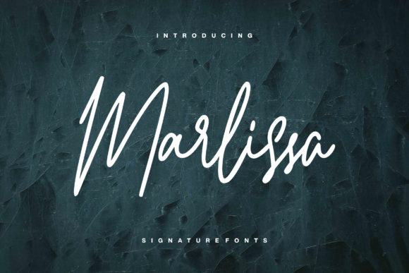 Marlissa: A Handwritten Typeface for Elegant Editorial Design