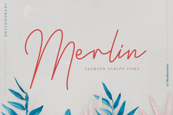 Merlin: A Handwritten Typeface for Elegant Web Design