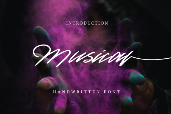 Musical Typeface: Elevating Brand Identity with Elegant Script Design