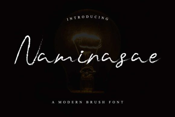 Naminasae: The Handwritten Font for Authentic Brand Identity