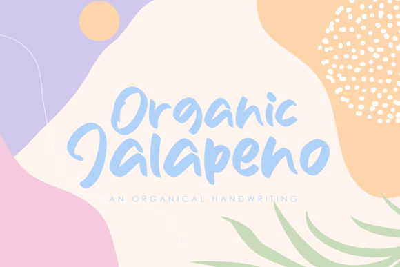 Organic Jalapeno Typeface Review: Handwritten Charm for Makers