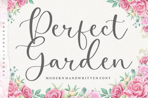 Perfect Garden Typeface Review: A Delicate Script for Elegant Branding