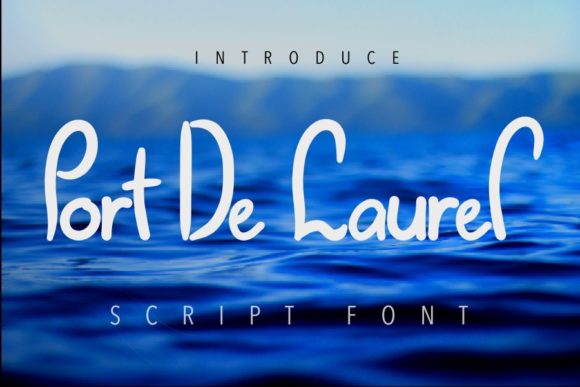 Port De Laurel: A Script Font for Polished Brand Identity
