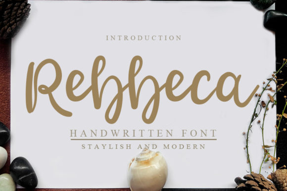 Rebbeca: The Handwritten Typeface for Elegant Web Design