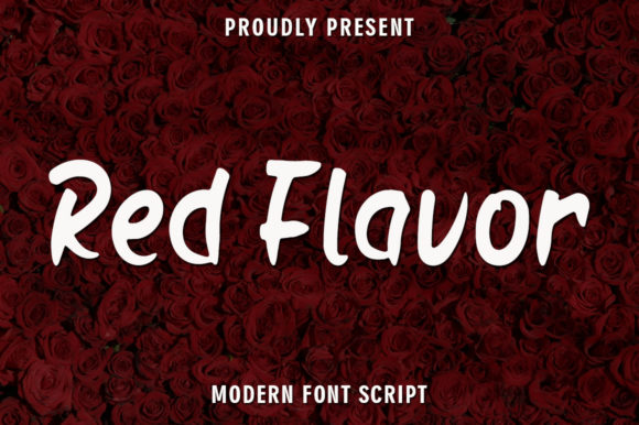 Red Flavor: The Handwritten Typeface That Elevates Campaign Visuals