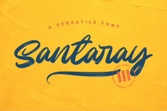 Santaray Typeface: Elevating Campaign Visuals with Timeless Script Design