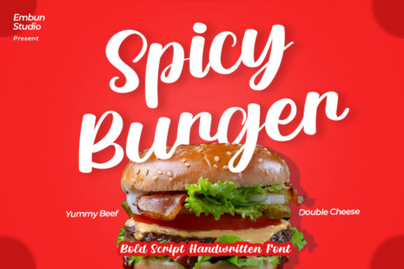Spicy Burger Typeface: A Marketer’s Guide to Elegant Script Amp Fonts