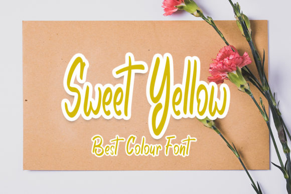 Sweet Yellow: The Perfect Handwritten Font for Crafters and Sellers