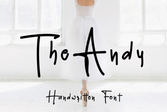 The Andy: A Handwritten Typeface for Scroll-Stopping Social Media Graphics