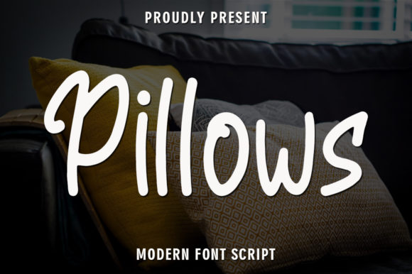 Upgrade Your Brand Identity With The Pillows Typeface