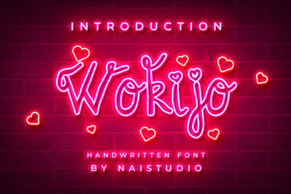 Wokijo: A Handwritten Font for Polished Digital Branding