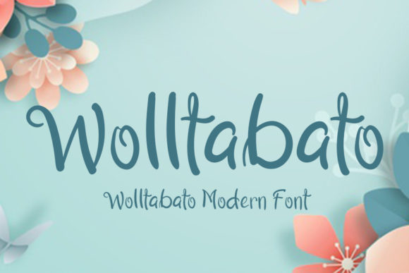 Wolltabato Typeface: Elevate Your Brand Identity with Exquisite Script Typography