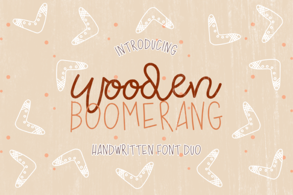 Wooden Boomerang: The Handwritten Typeface for Scroll-Stopping Campaigns