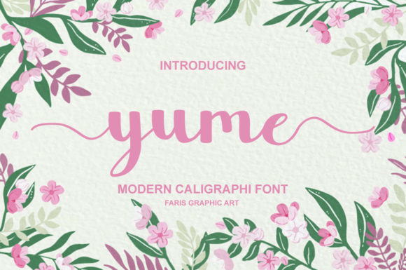 Yume: The Elegant Handwritten Font for Polished Brand Visuals